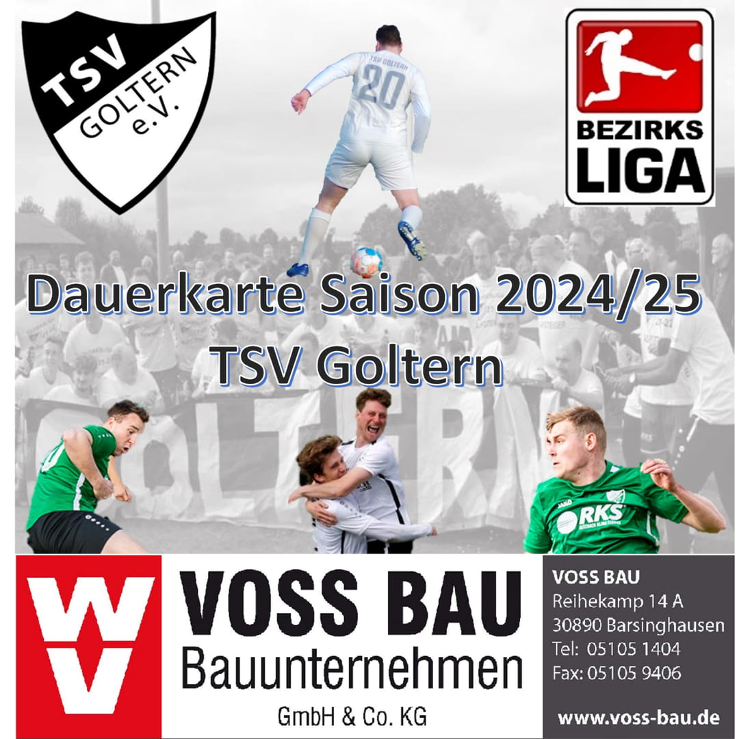 Dauerkarte 2024/2025 für die 1. Herren erhältlich